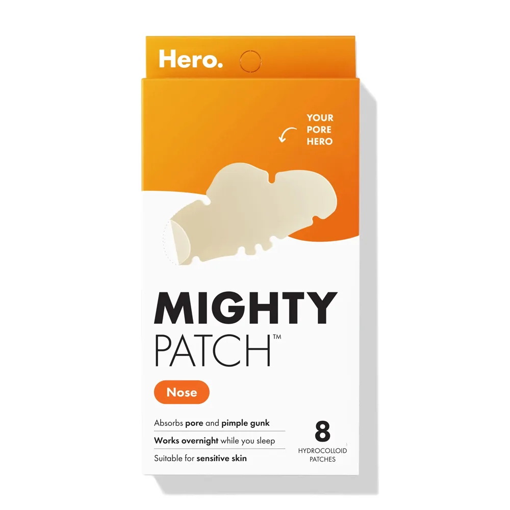 Hero Cosmetics Mighty Nose Patch, For All Types Of Skin, 8-Pack