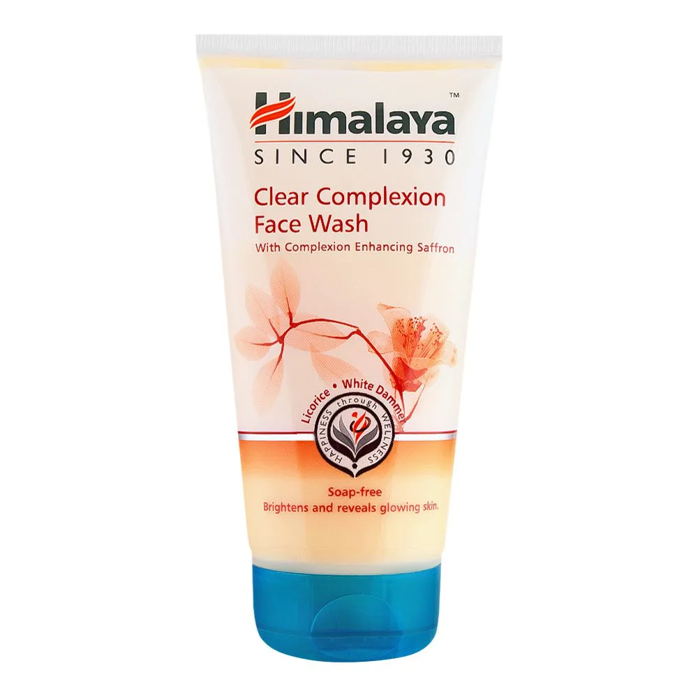 Himalaya Clear Complexion Face Wash, Soap Free, 150ml