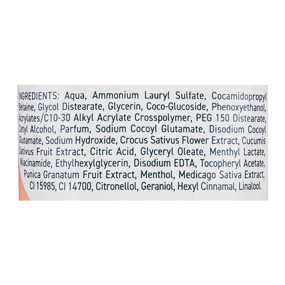 Comfortable casual himalaya natural glow saffron face wash, 100ml