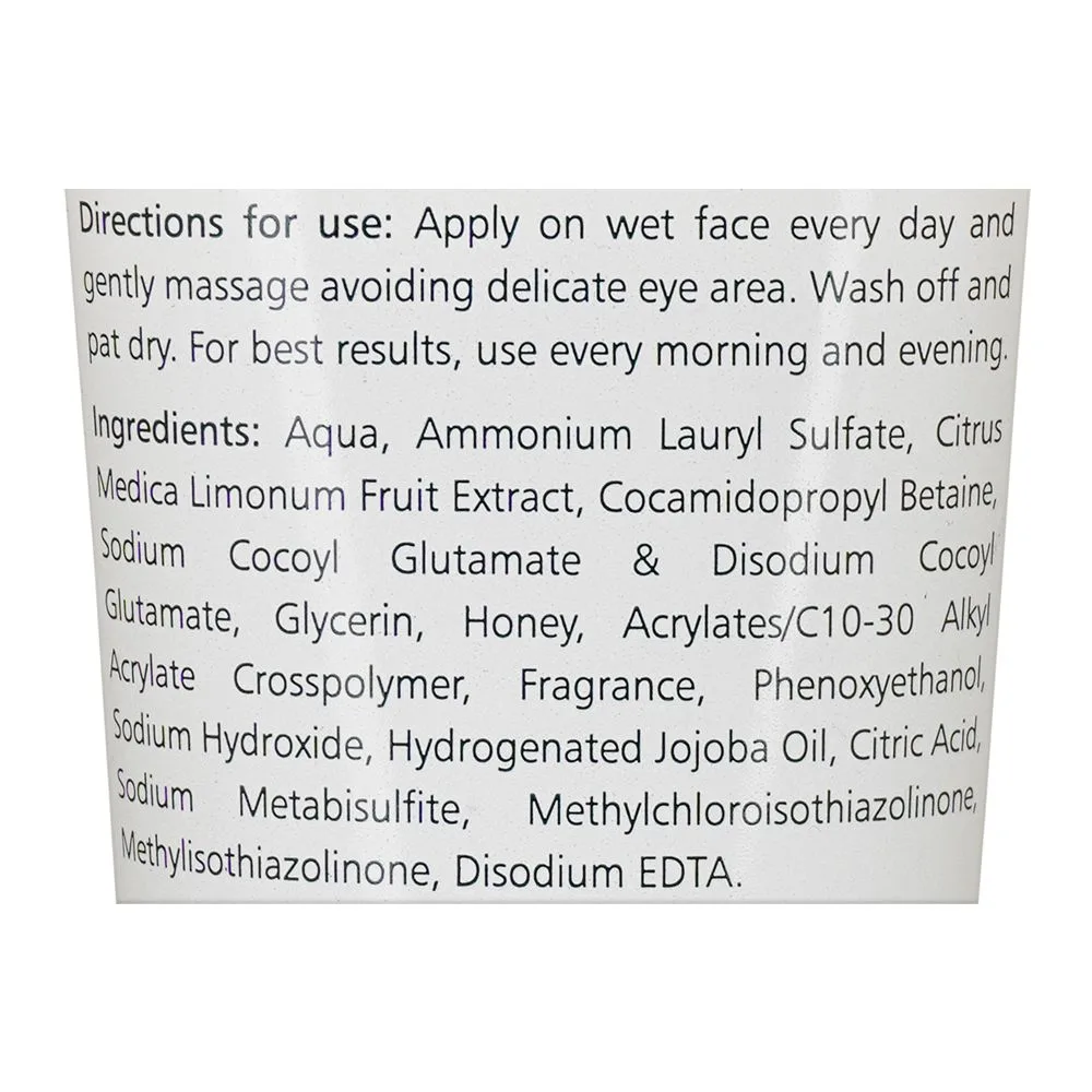 Comfortable casual himalaya oil control lemon face wash, for combination to oily skin type, removes excess oil, 100ml