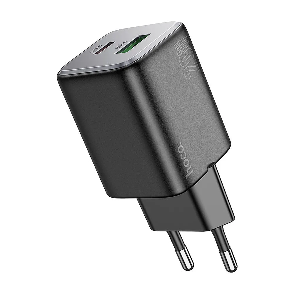HOCO Almighty Charger, USB-A + USB-C Port, 20W, N41