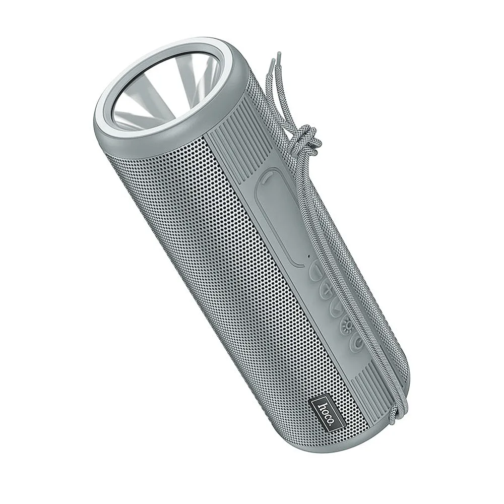HOCO Bora Sports Bluetooth Speaker, 5W, 2 Hours Playtime, 1200mAh Battery, Grey, HC11