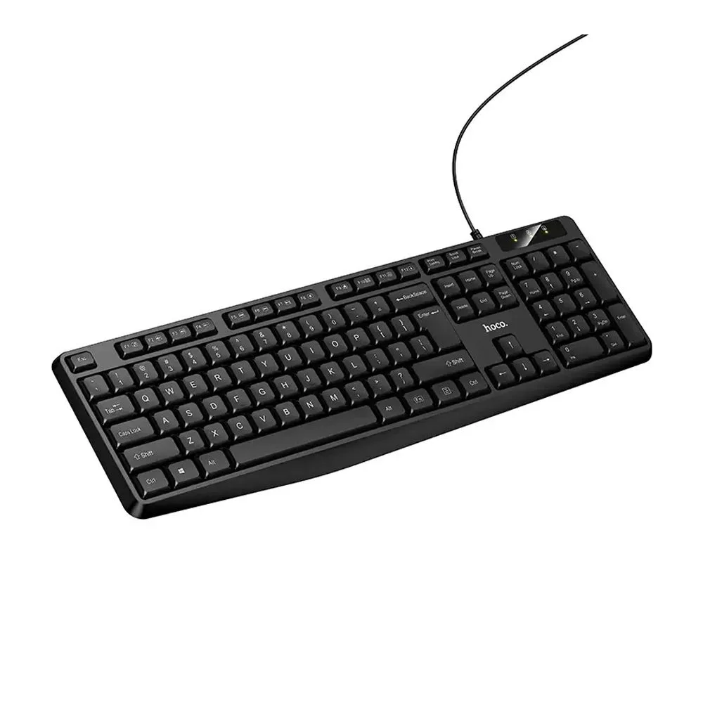 HOCO Cool Wired Keyboard, GM60, Black, English Version