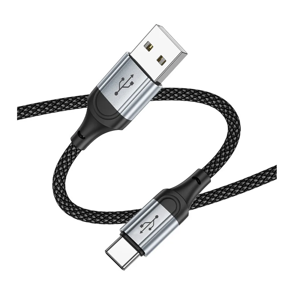 HOCO Fresh Charging Data Cable, USB-A To USB-C, 3.0A, 1 Meter, X102