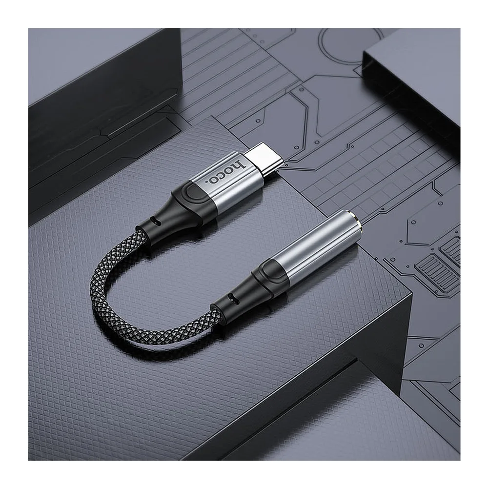 Comfortable casual hoco fresh digital usb-c to 3.5 audio converter, ls36