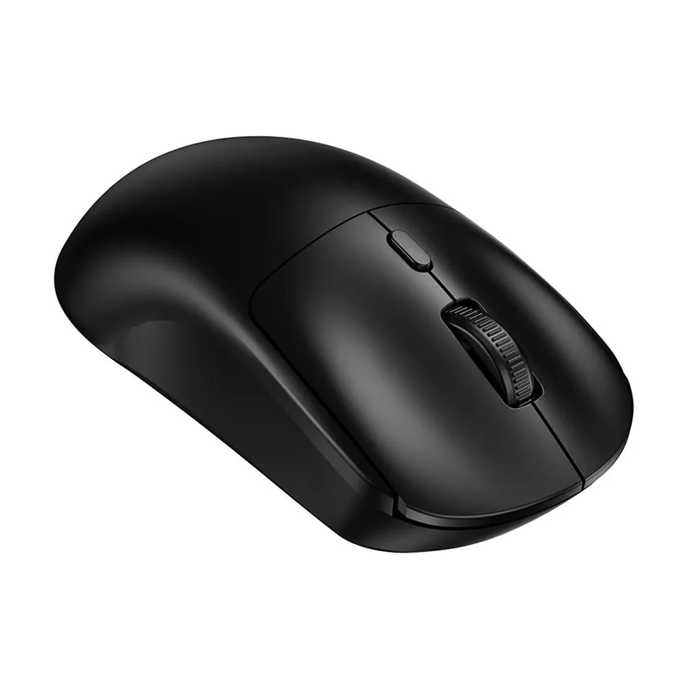 Side view of hoco platino 2.4g wireless mouse, gm42, black