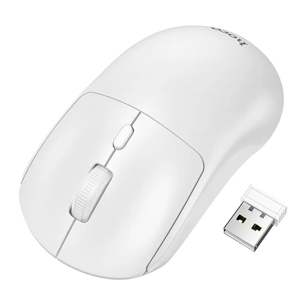 HOCO Platino 2.4G Wireless Mouse, GM42, White