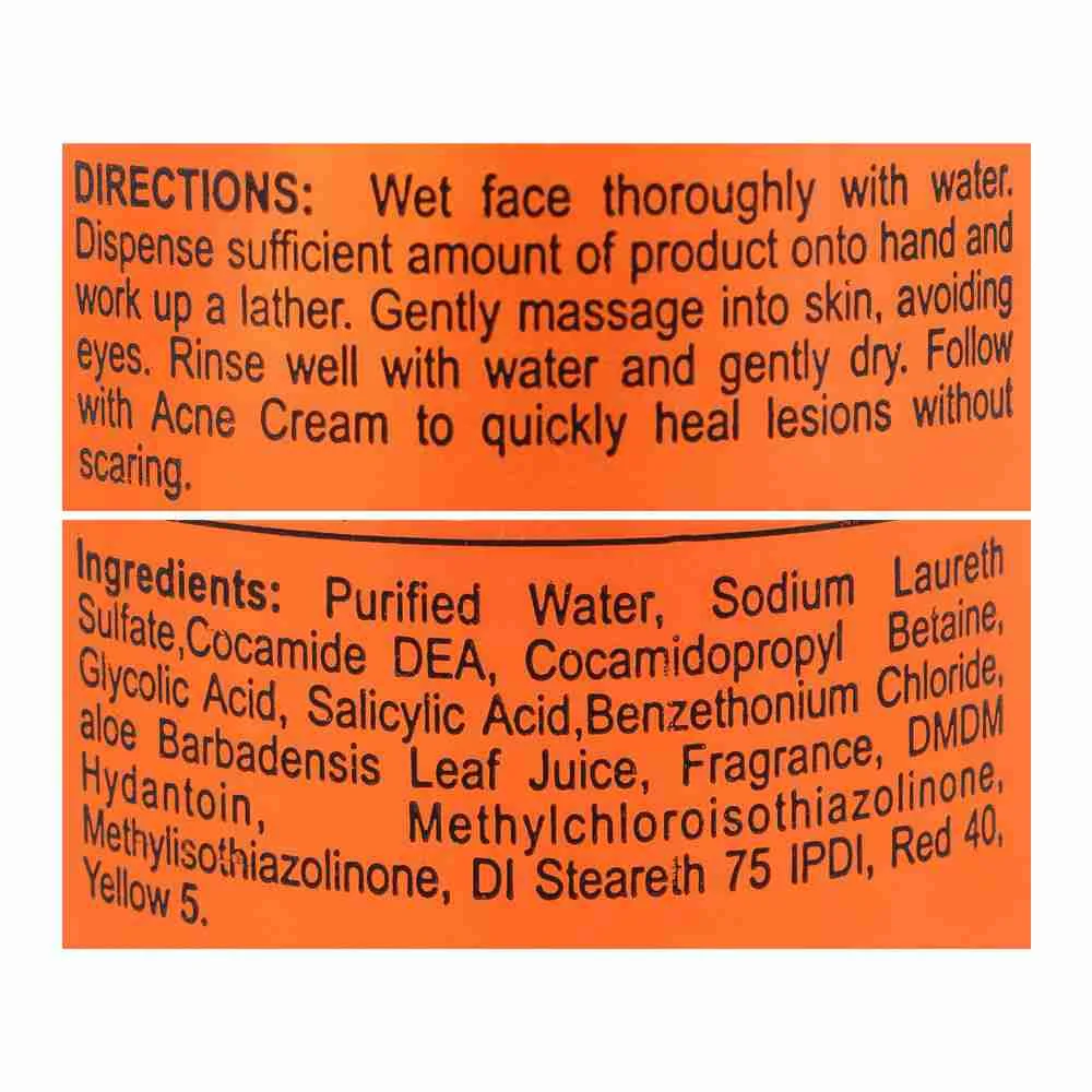 Comfortable casual hollywood style daily ph 5.6 acne wash 250ml