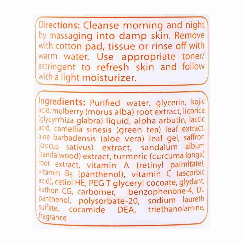 Comfortable casual hollywood style whitening cleansing milk 200ml