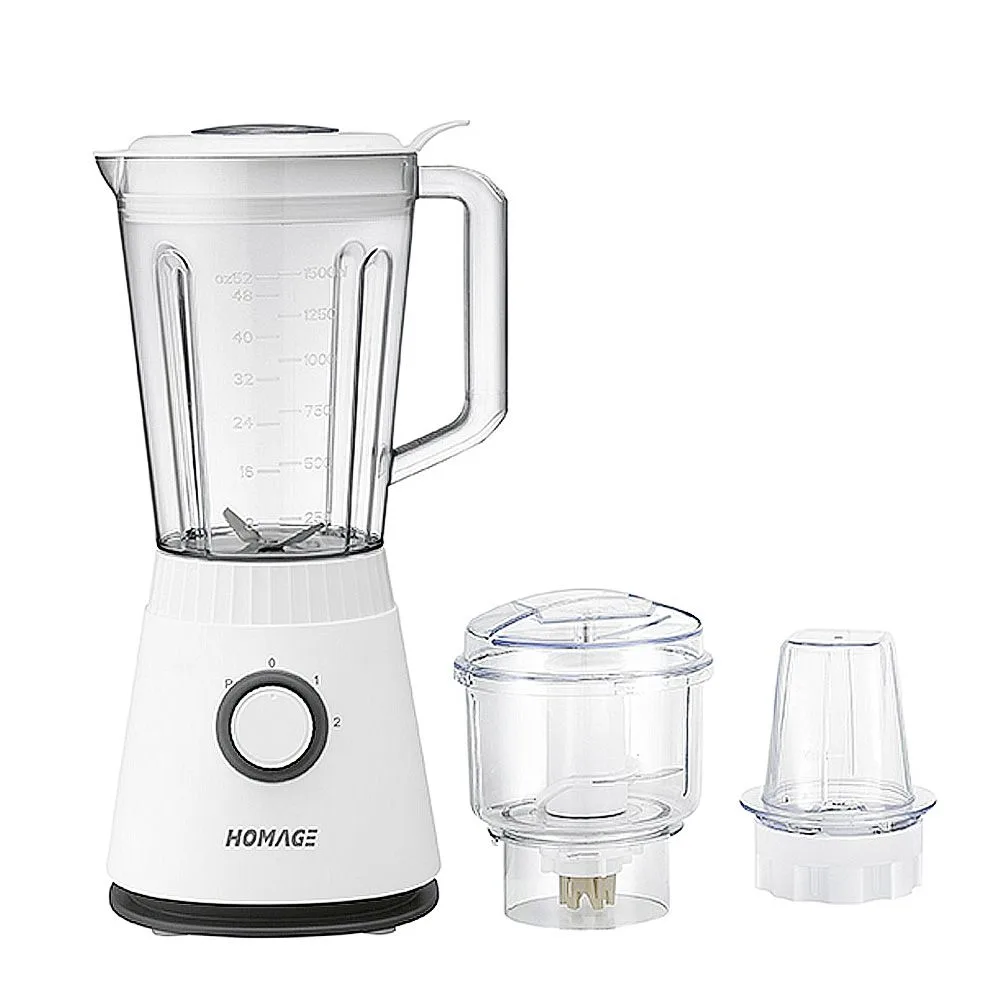 Homage 3-In-1 Table Blender, 600W, 220-240V,1.5 Liter Jar, HTB-603AO