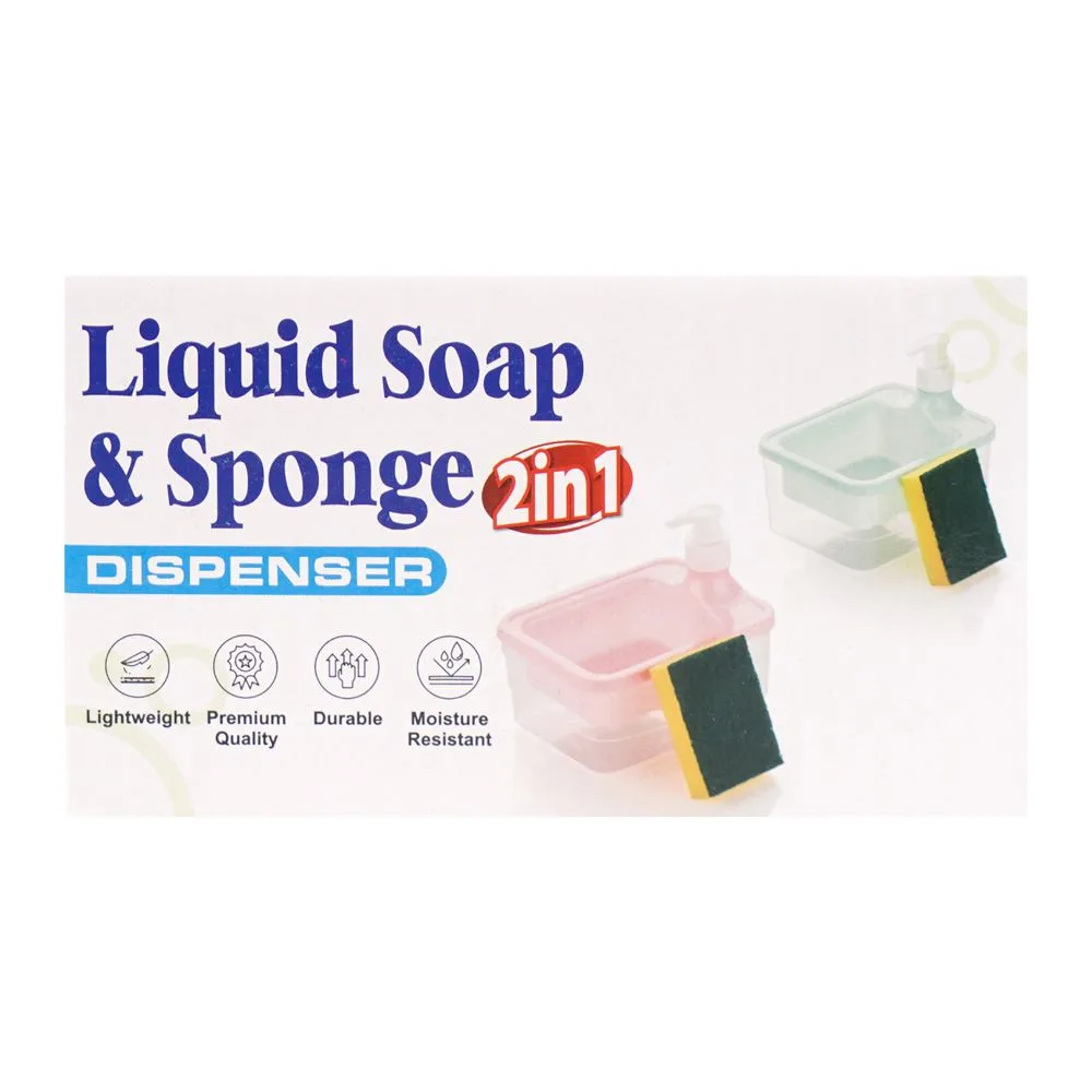Close-up design of imperial 2-in-1 liquid sponge dispenser