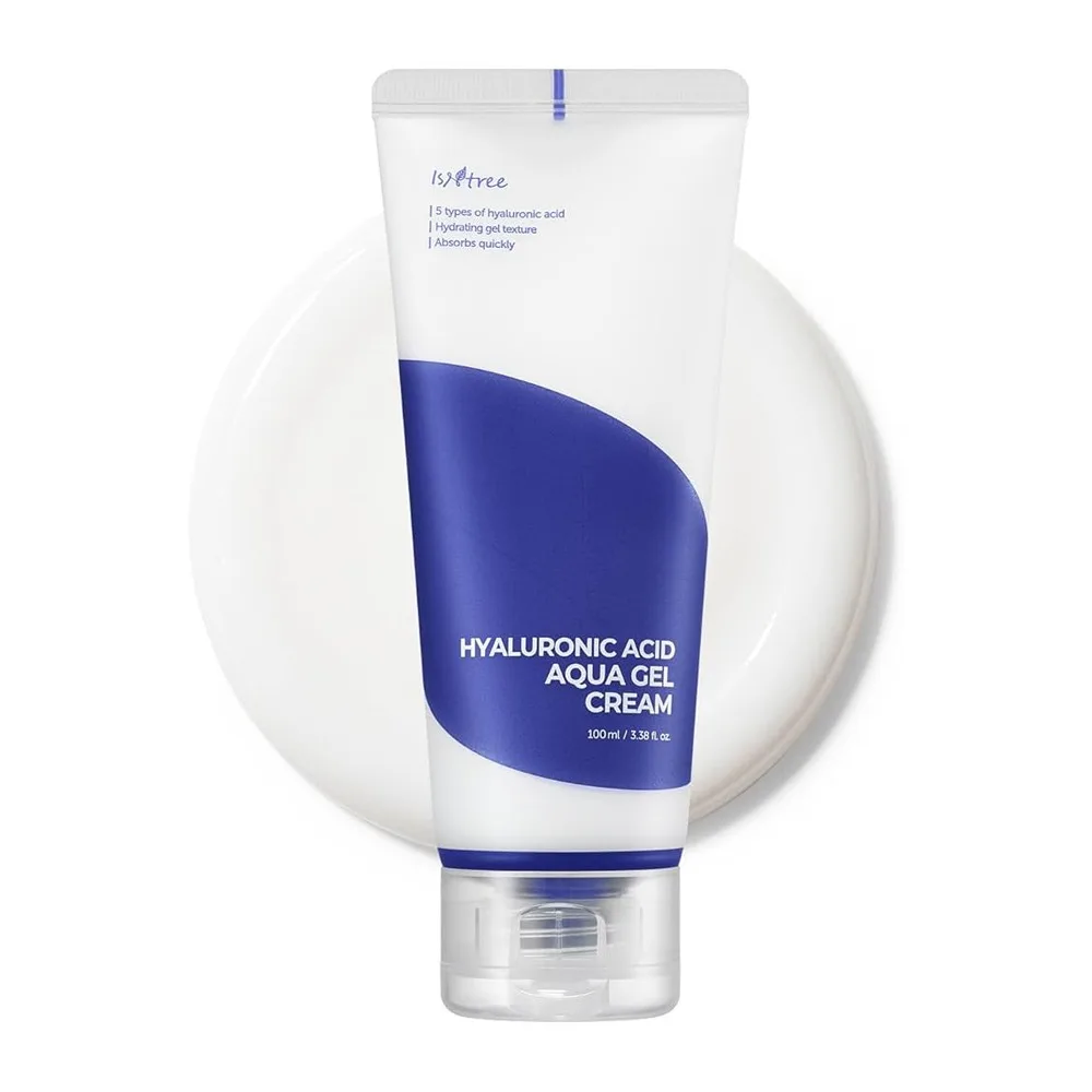 Isntree Hyaluronic Acid Watery Aqua Gel Cream, Hydration & Skin Plumping Care, Hyaluronic Acid, 100ml