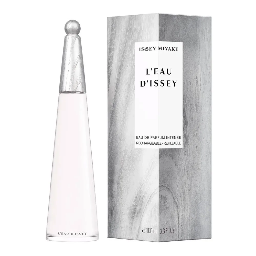Issey Miyake L'Eau D'Issey Rechargeable Refillable Intense, Eau De Parfum, For Women, 100ml