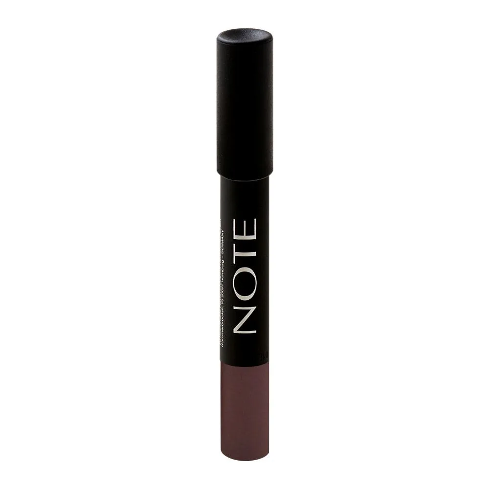 Side view of j. note eyeshadow pencil, 05