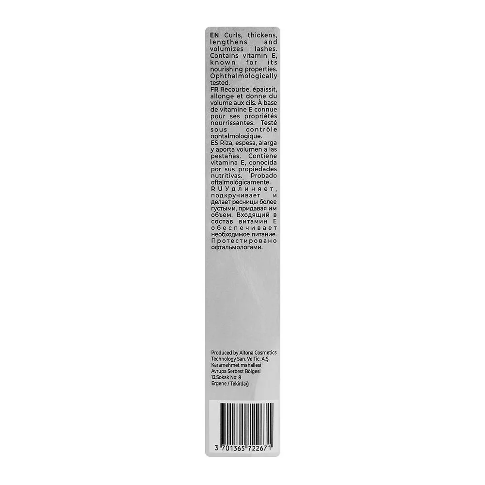 Premium everyday wear j. note real look mascara, with vitamin e