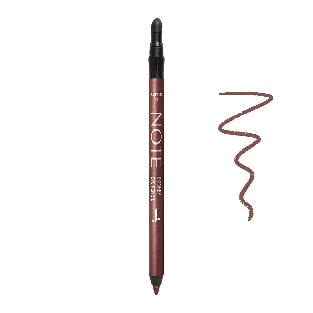 J. Note Smokey Eye Pencil 04, Copper