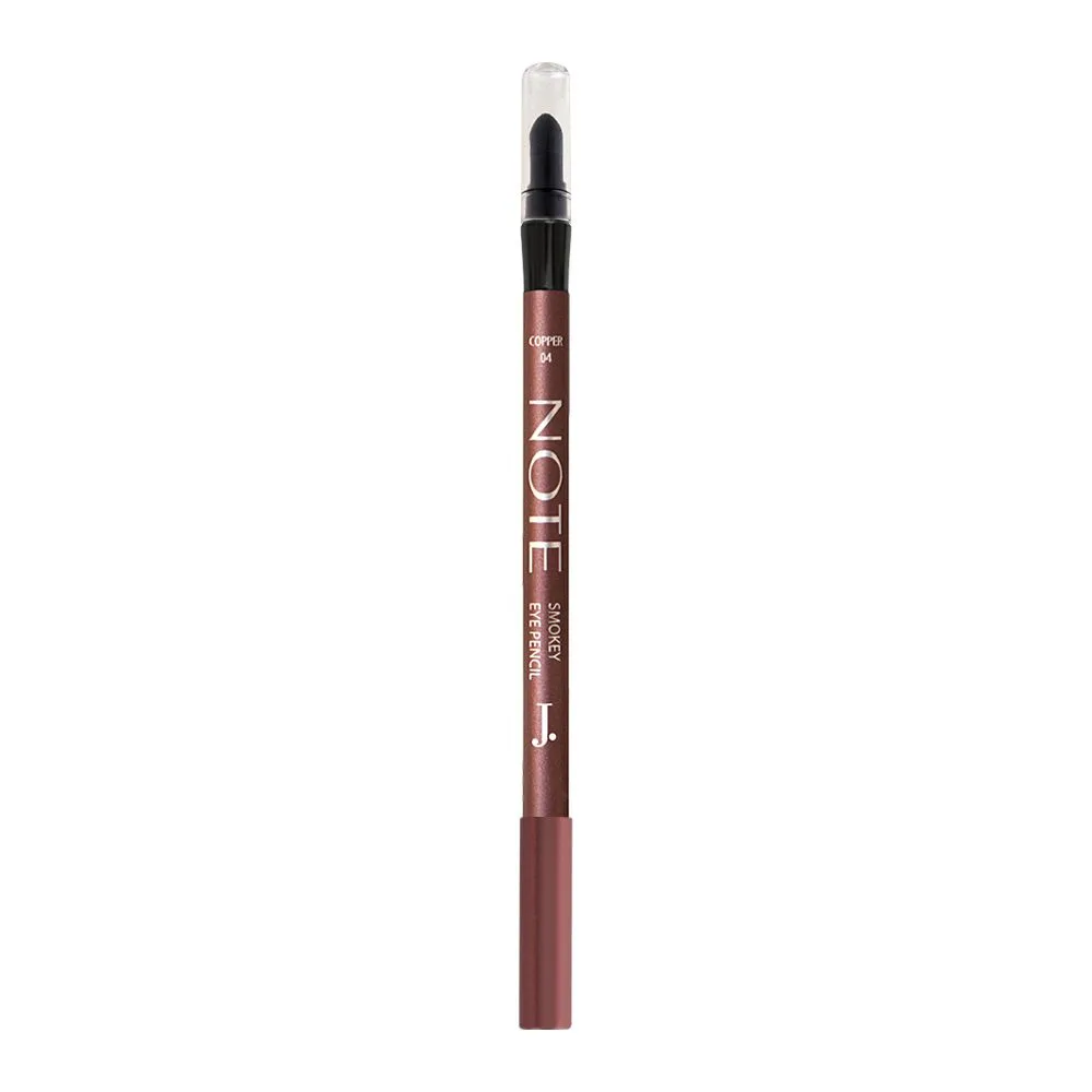 Side view of j. note smokey eye pencil 04, copper