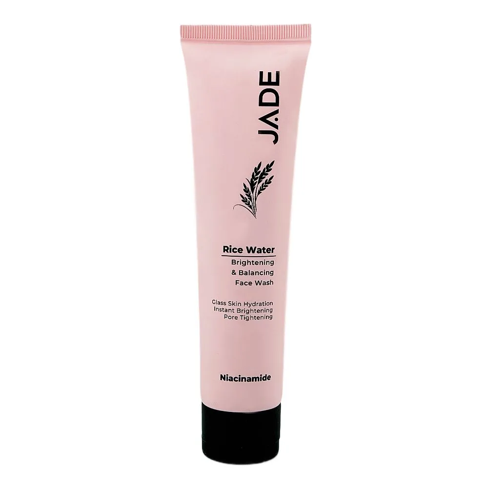 Jade Rice Water Brightening & Balancing Face Wash, Niacinamide, 100ml