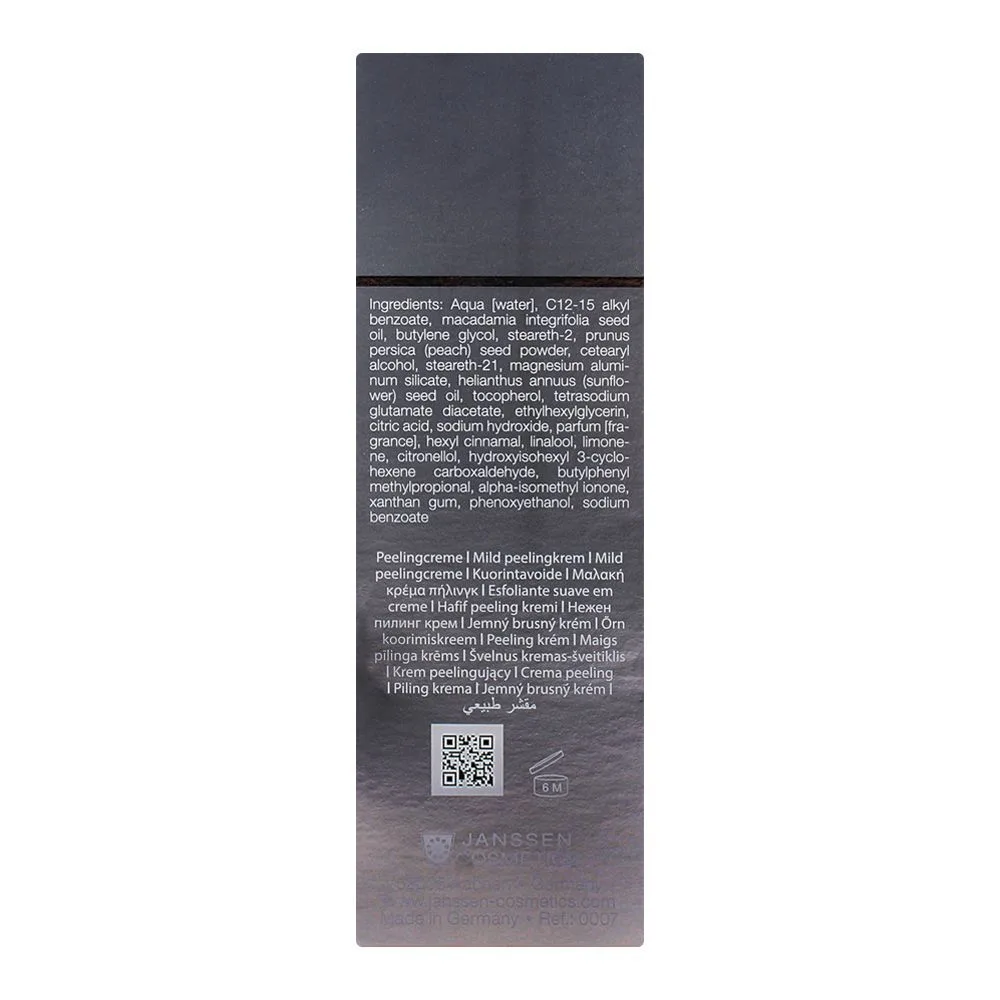 Comfortable casual janssen cosmetics demanding skin intensive face scrub 50ml