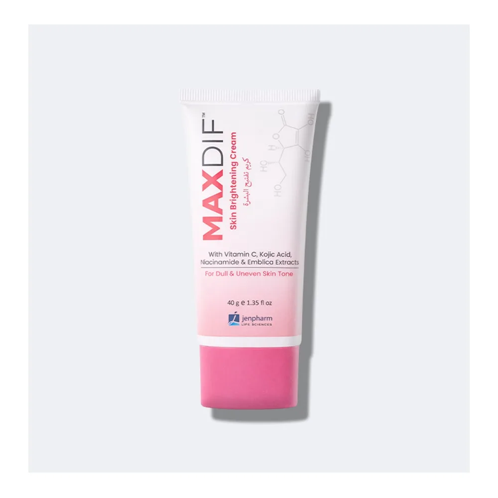 Comfortable casual jen pharm maxdif skin brightening cream, 40g