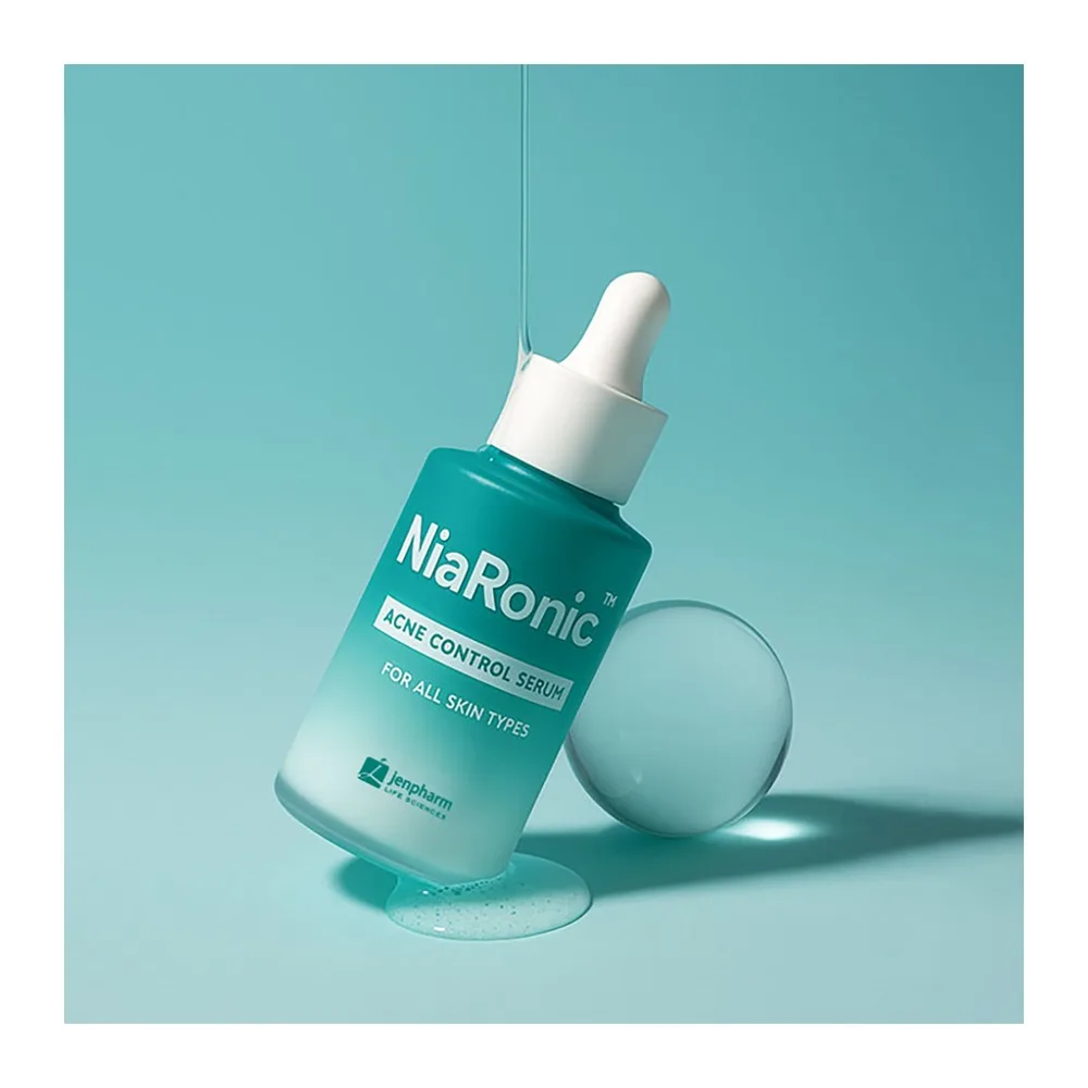 Comfortable casual jen pharm niaronic acne control serum, minimizes pores, for normal, oily & sensitive skin type, 20ml