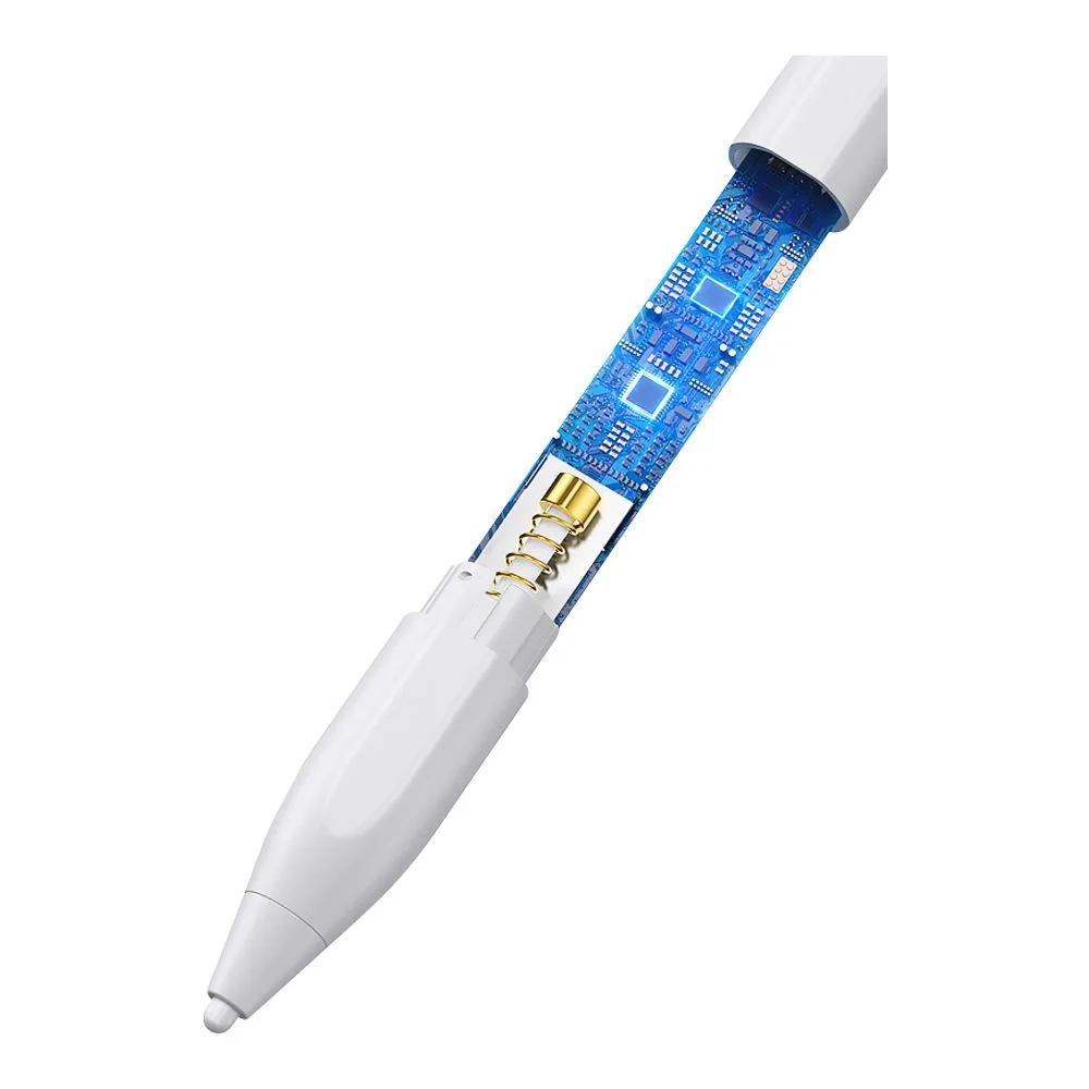 Premium everyday wear joyroom active capacitive stylus pen, white, jr-k12