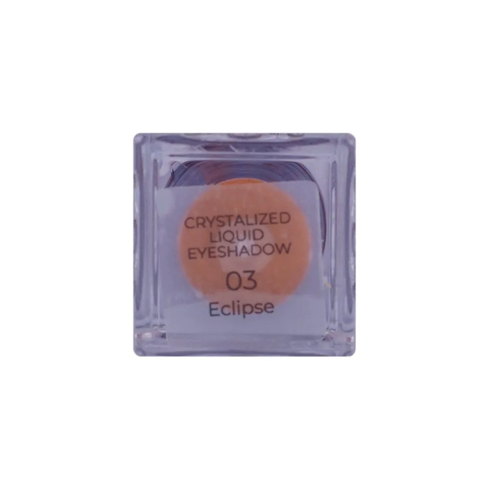 Comfortable casual junaid jamshed note crystalized metallic shiny liquid eyeshadow, 03 eclipse, 4.5ml