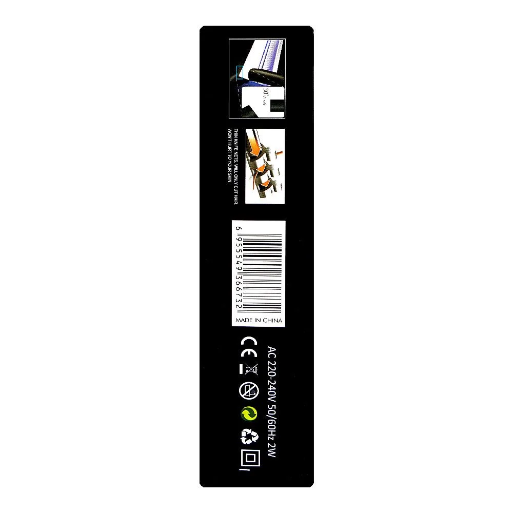 Comfortable casual kemei nose & beard hair trimmer, km-6673