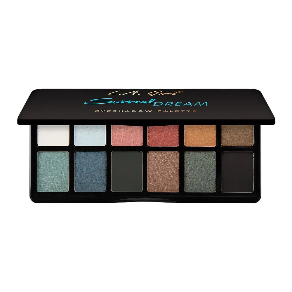 L.A. Girl Fanatic Eyeshadow Palette, GES416 Surreal Dream, 12-Pack