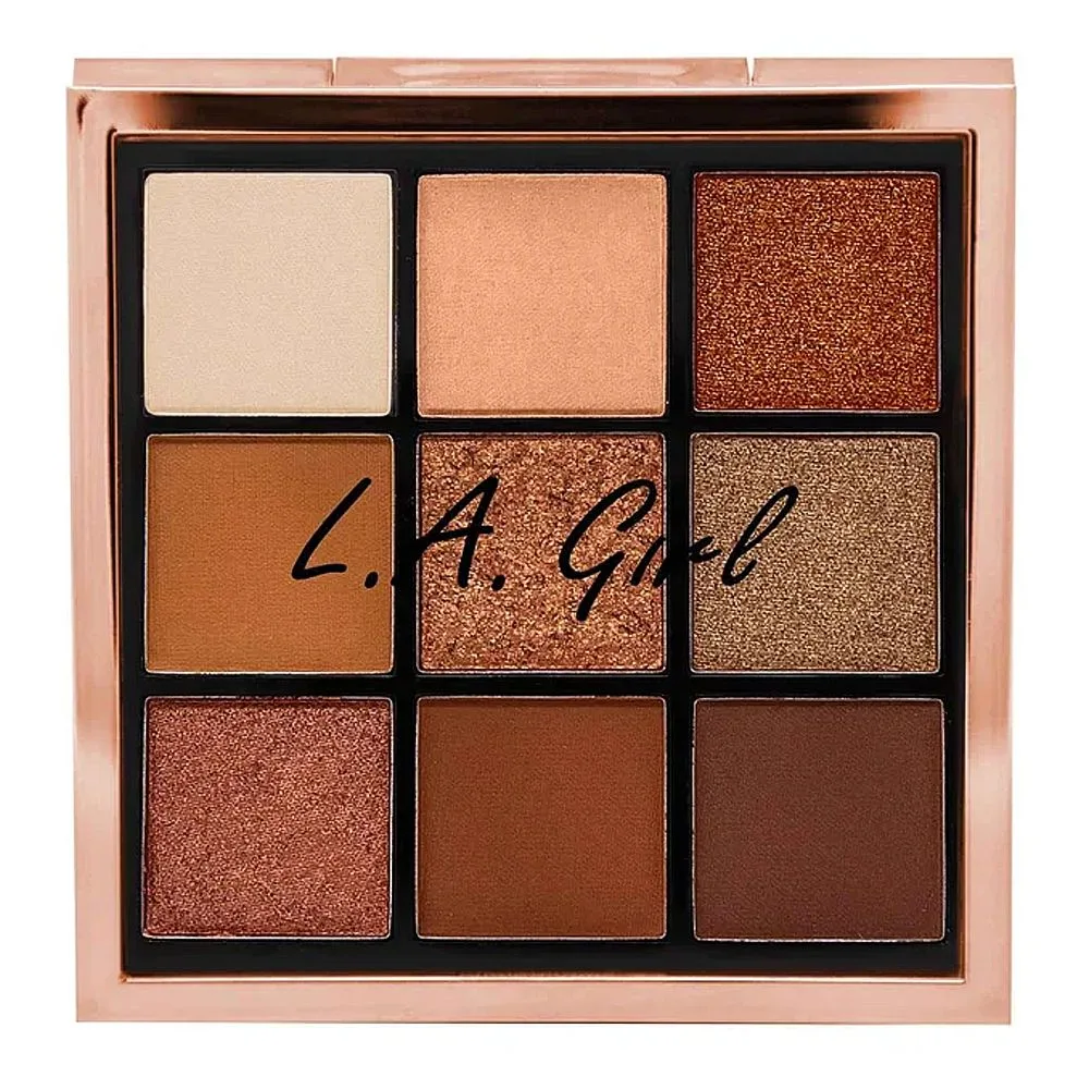 L.A. Girl Keep It Playful Eyeshadow Palette, GES435 Foreplay, 14g 9-Pack close up view