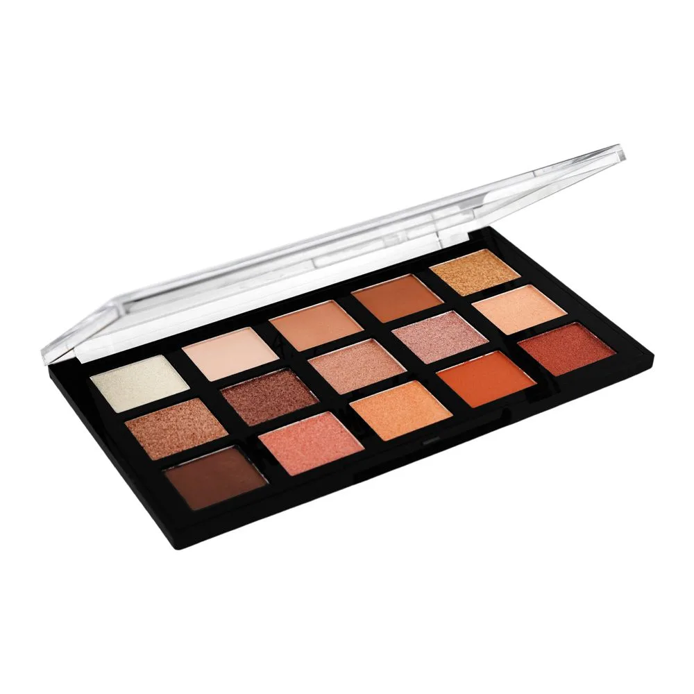 L.A. Girl Pro Neutrals Eyeshadow Palette, GES226 Pro-Neutrals, 15-Pack