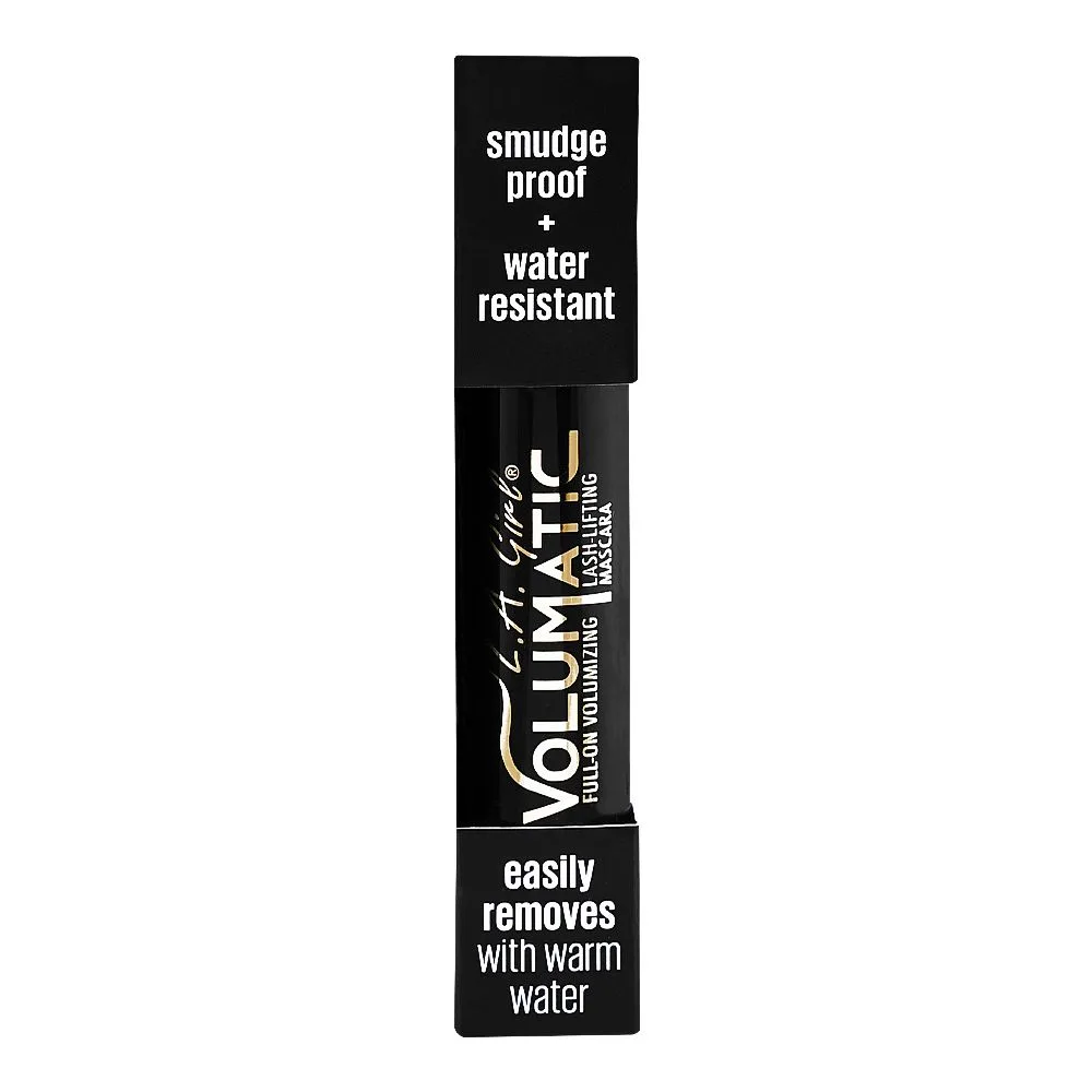 Comfortable casual l.a. girl volumatic extreme lash-lifting mascara, gms651 ultra black, 10ml