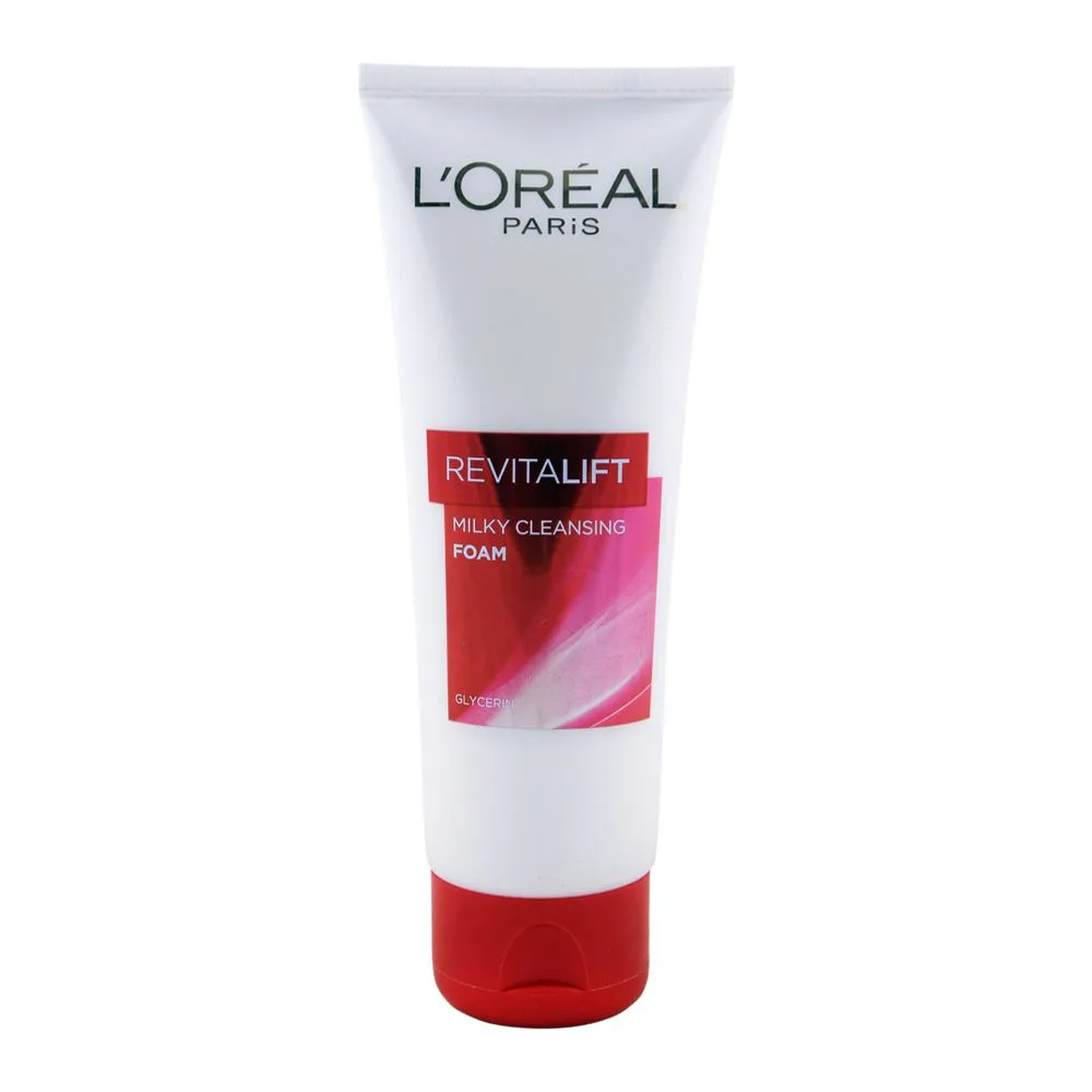 L'Oreal Paris Revitalift Milky Cleansing Foam, 100ml