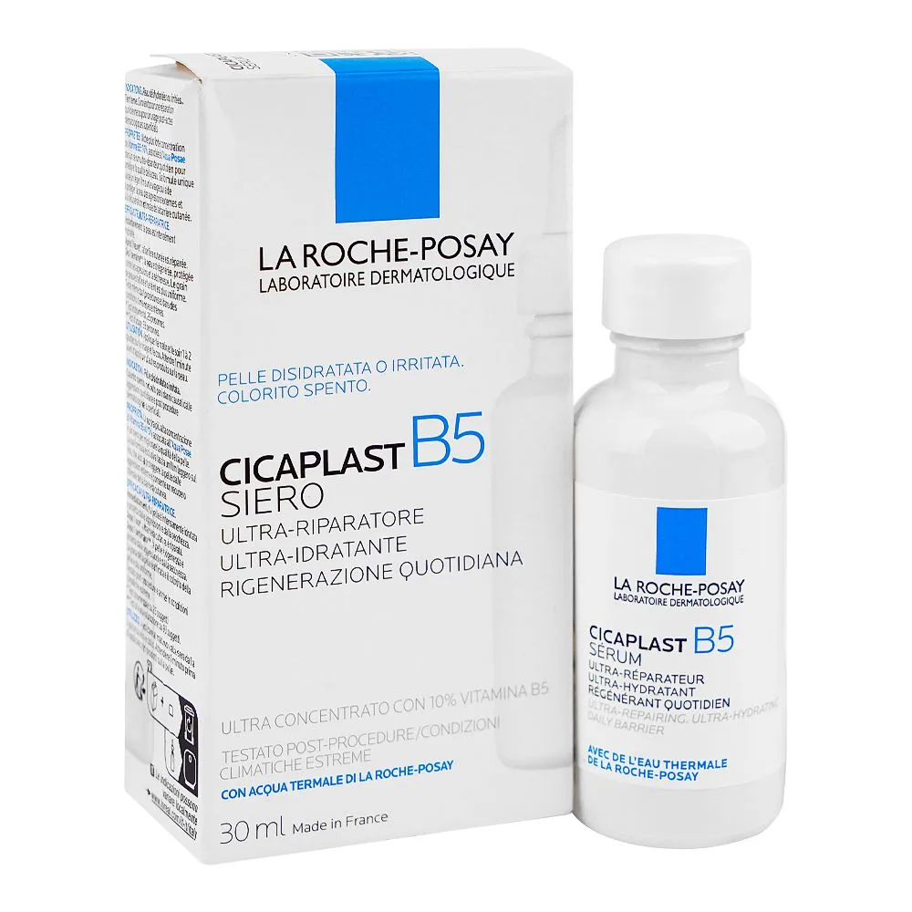 La Roche-Posay Cicaplast B5 Serum With 10% Vitamin B5, For Dry Skin, 30ml
