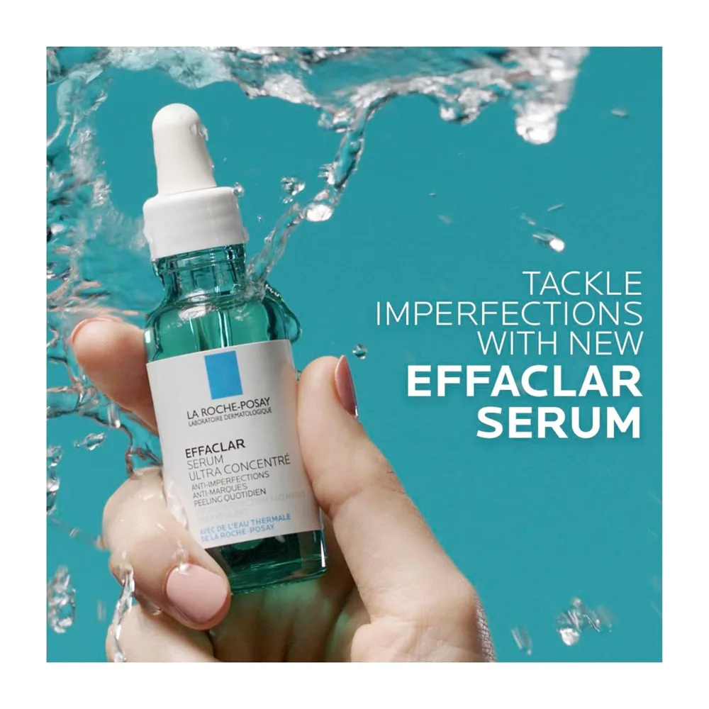 Lifestyle product image of la roche-posay effaclar ultra concentrated serum, for oily acne-prone skin, 30ml