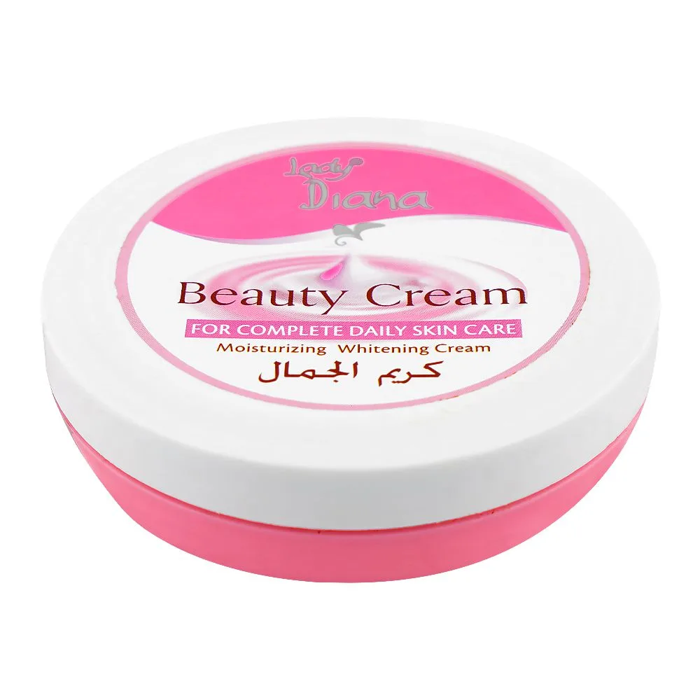 Lady Diana Beauty Cream, Vitamin E, Shea Butter, For Moisturizing & Skin Whitening, 150ml