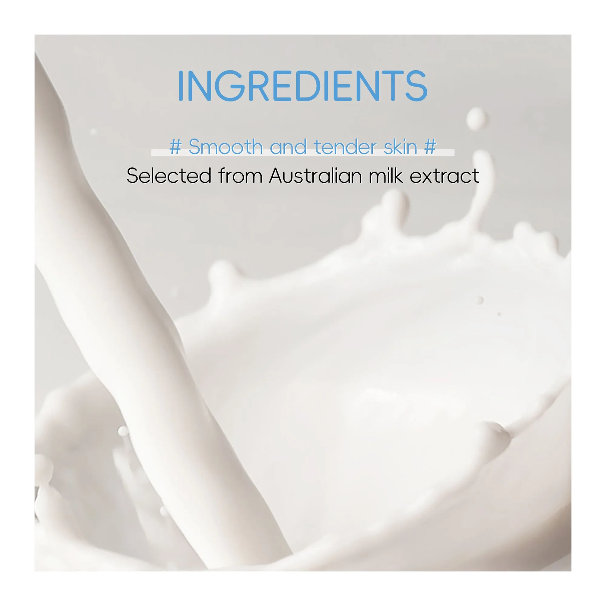 Comfortable casual laikou milk brightening cream, hyaluronic acid & niacinamide, for non-allergic skin, 55g, lk91965d
