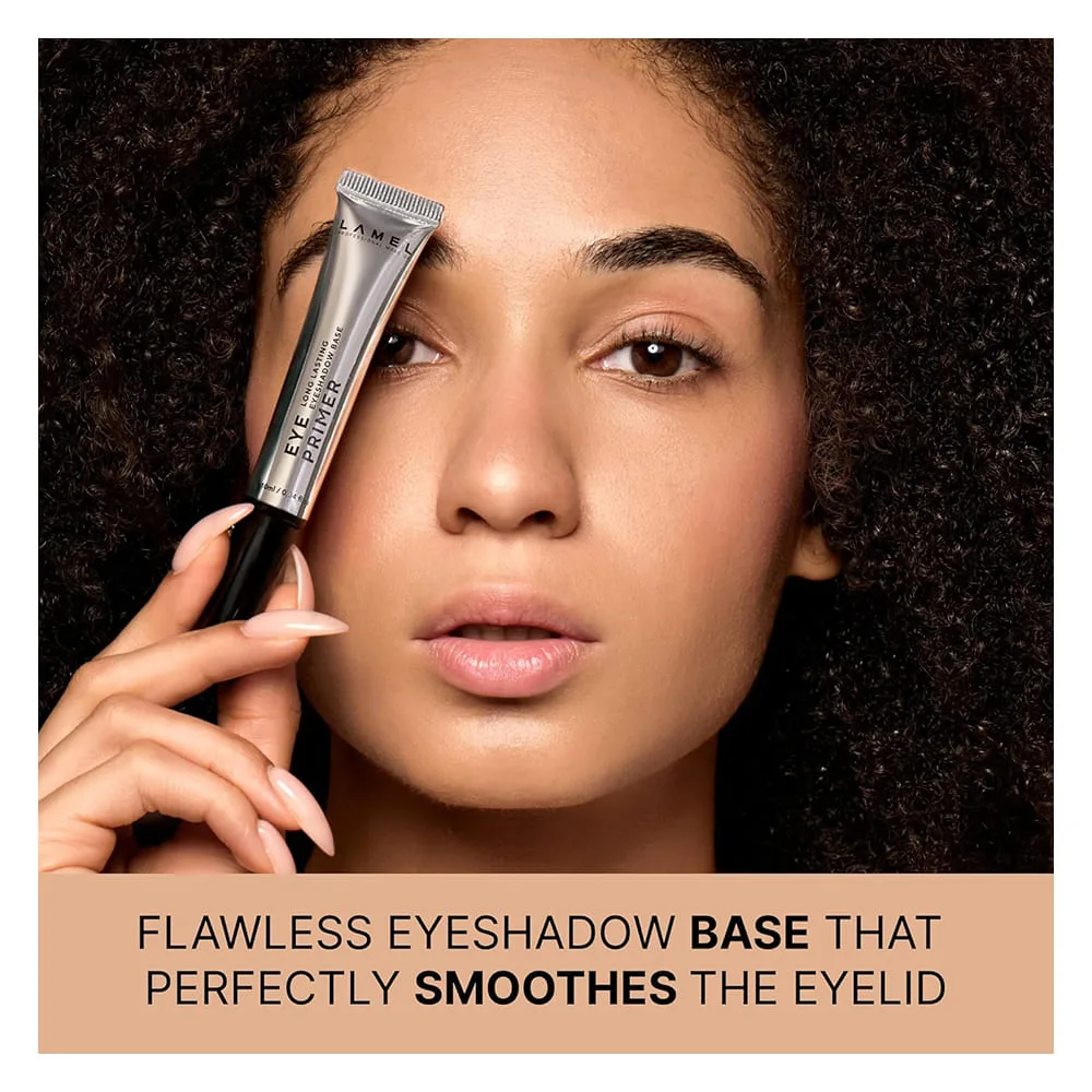 Close-up design of lamel long lasting eyeshadow base and eye primer, 10ml