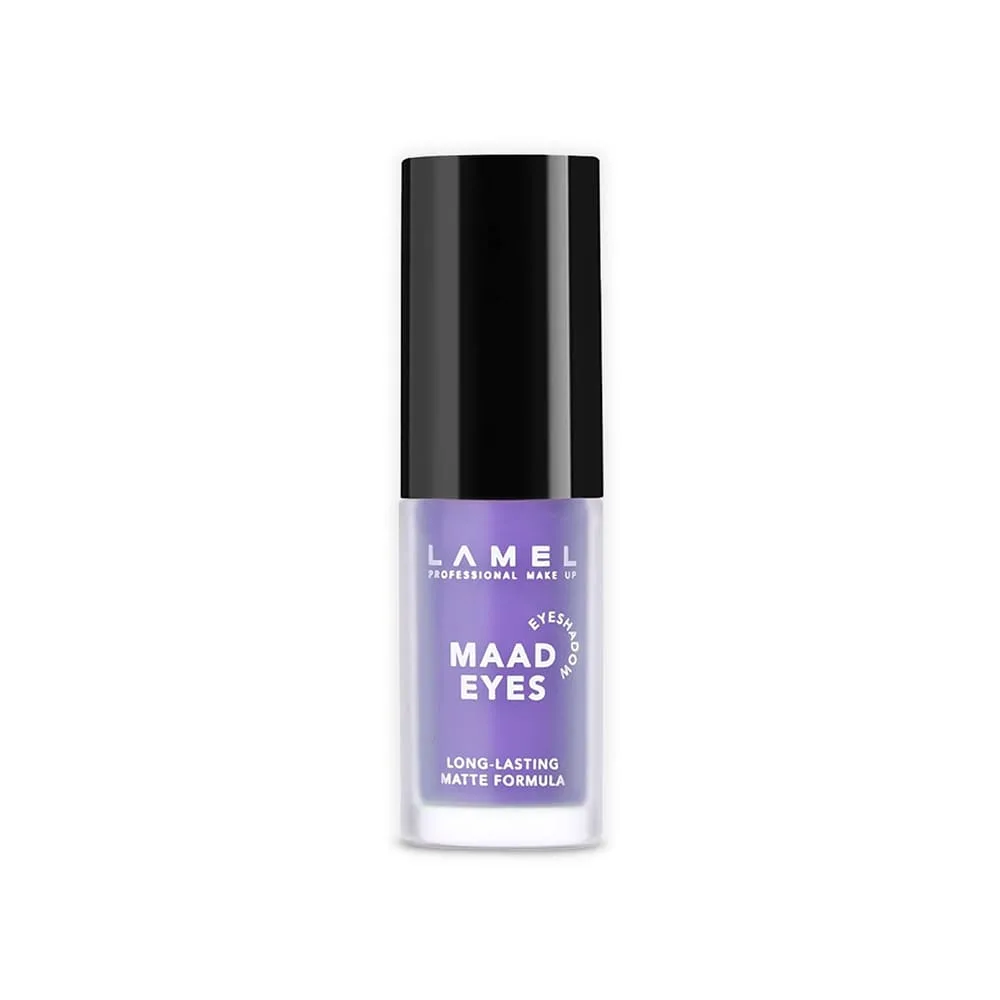 Side view of lamel maad eyes liquid eyeshadow, long lasting waterproof matte eye tint, 405 sign