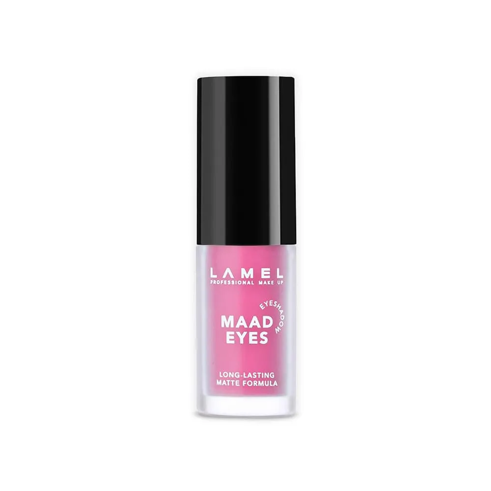 Side view of lamel maad eyes liquid eyeshadow, long lasting waterproof matte eye tint, 406 oasis
