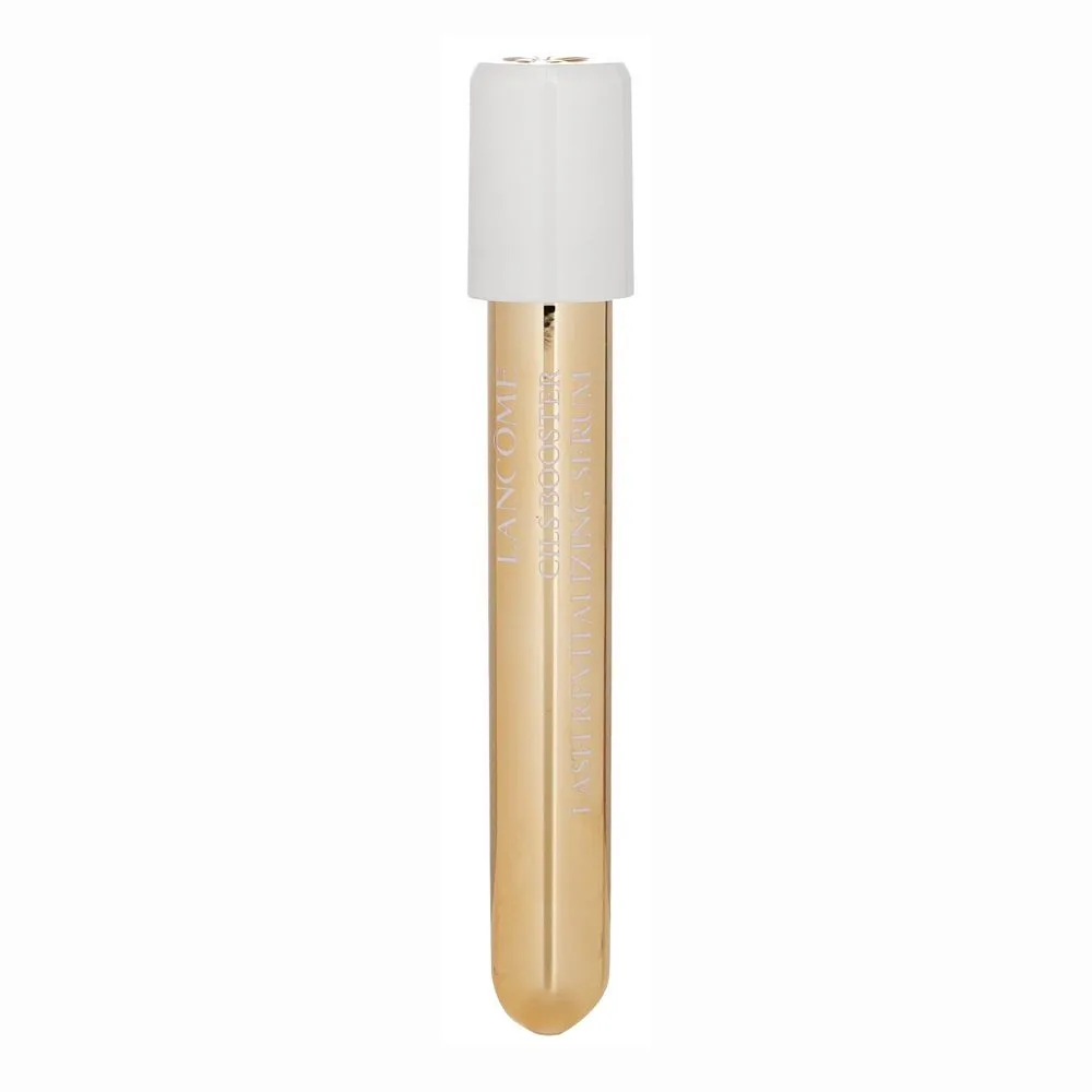 Side view of lancome cils booster lash revitalizing eye serum, 4ml