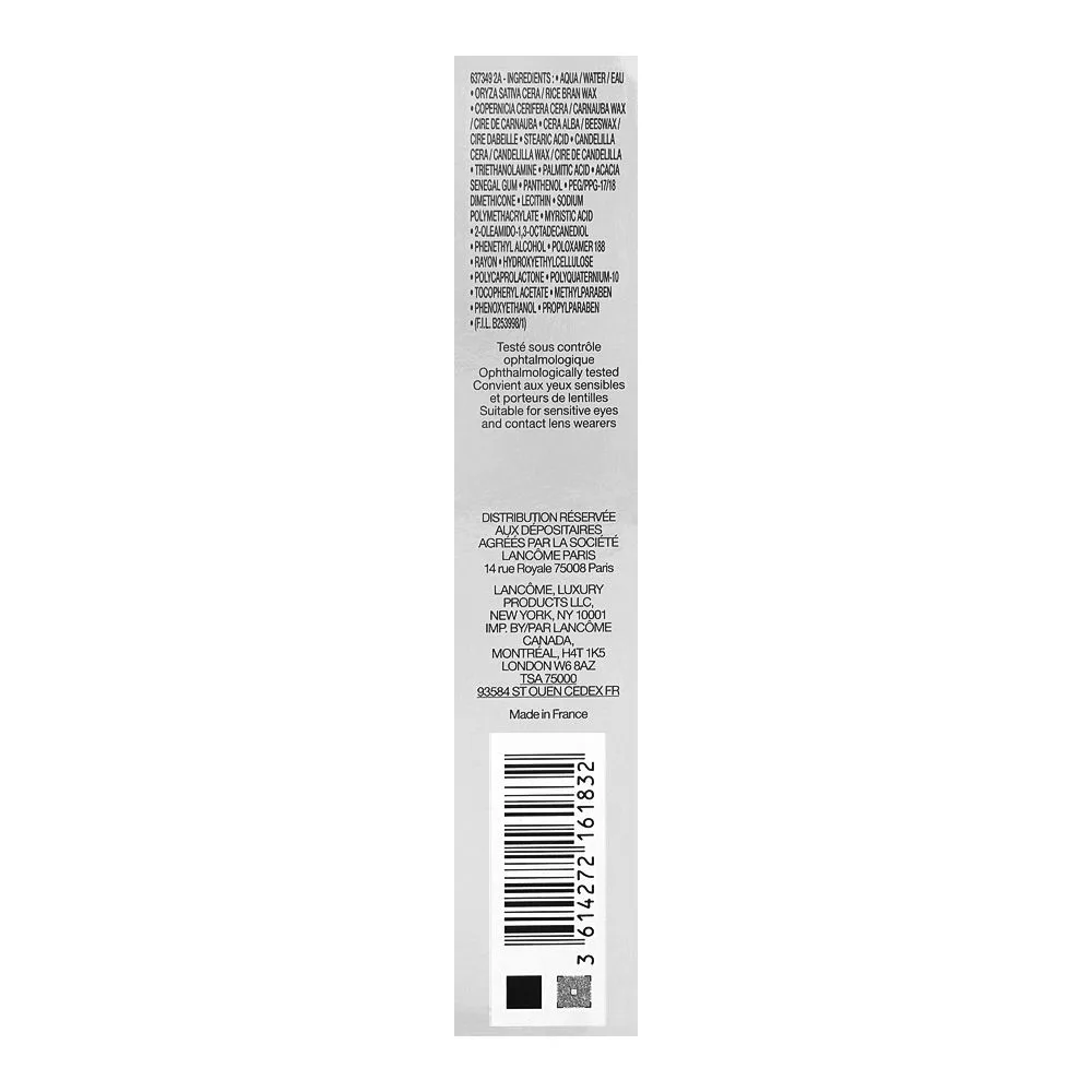 Close-up design of lancome cils booster xl enhancing lash & mascara primer, 5.5ml
