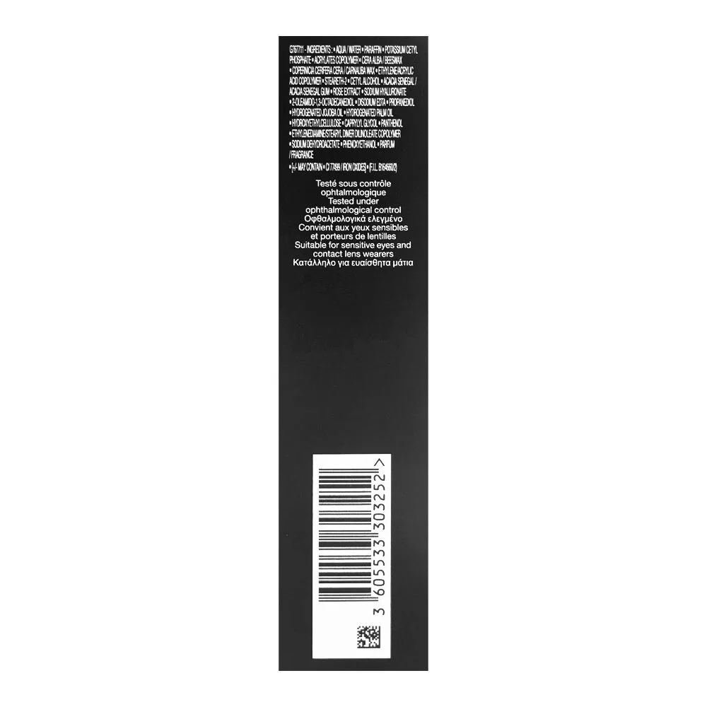Close-up design of lancome grandiose wide angle fan effect mascara, 10g, 01 noir mirfique