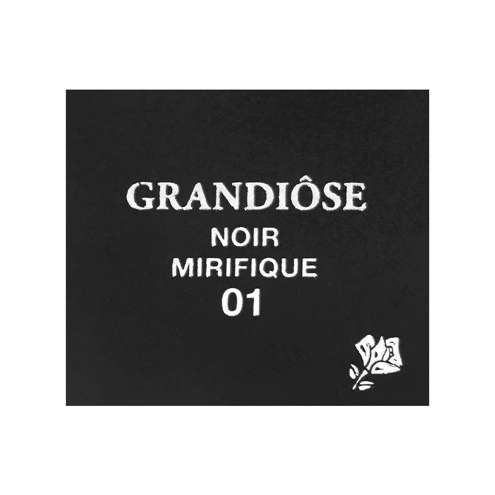 Front angle of lancome grandiose wide angle fan effect mascara, 10g, 01 noir mirfique