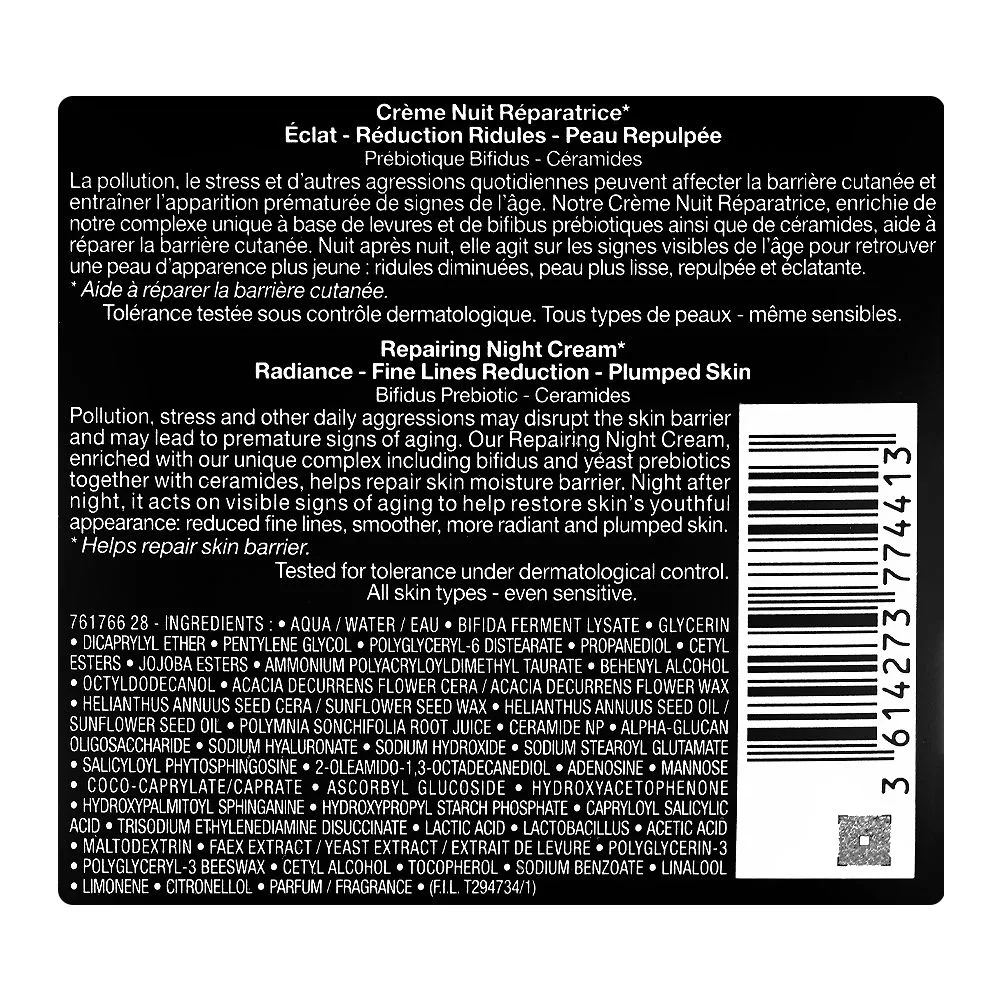 Comfortable casual lancome paris advanced genifique repairing night cream, salicylic acid, glycerin, for all types of skin, 50ml