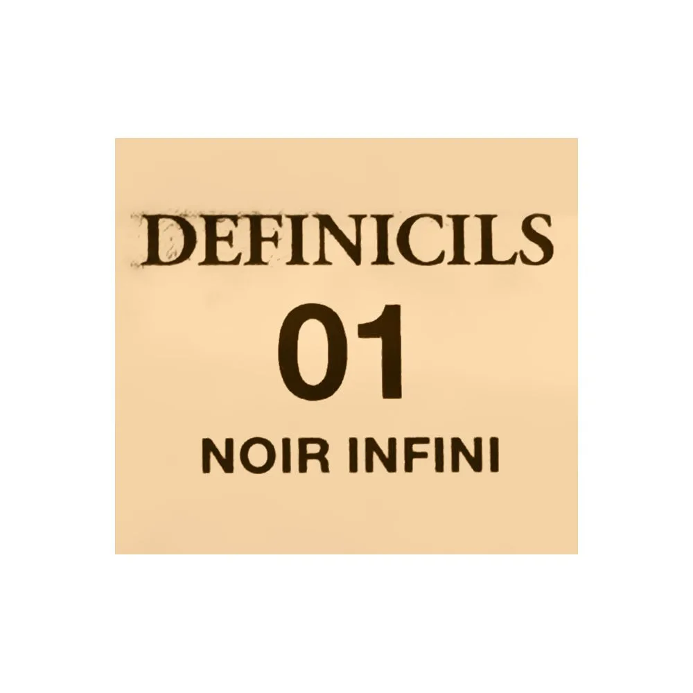 Front angle of lancome paris definicils high definition mascara, 01 noir infini, 6.5ml