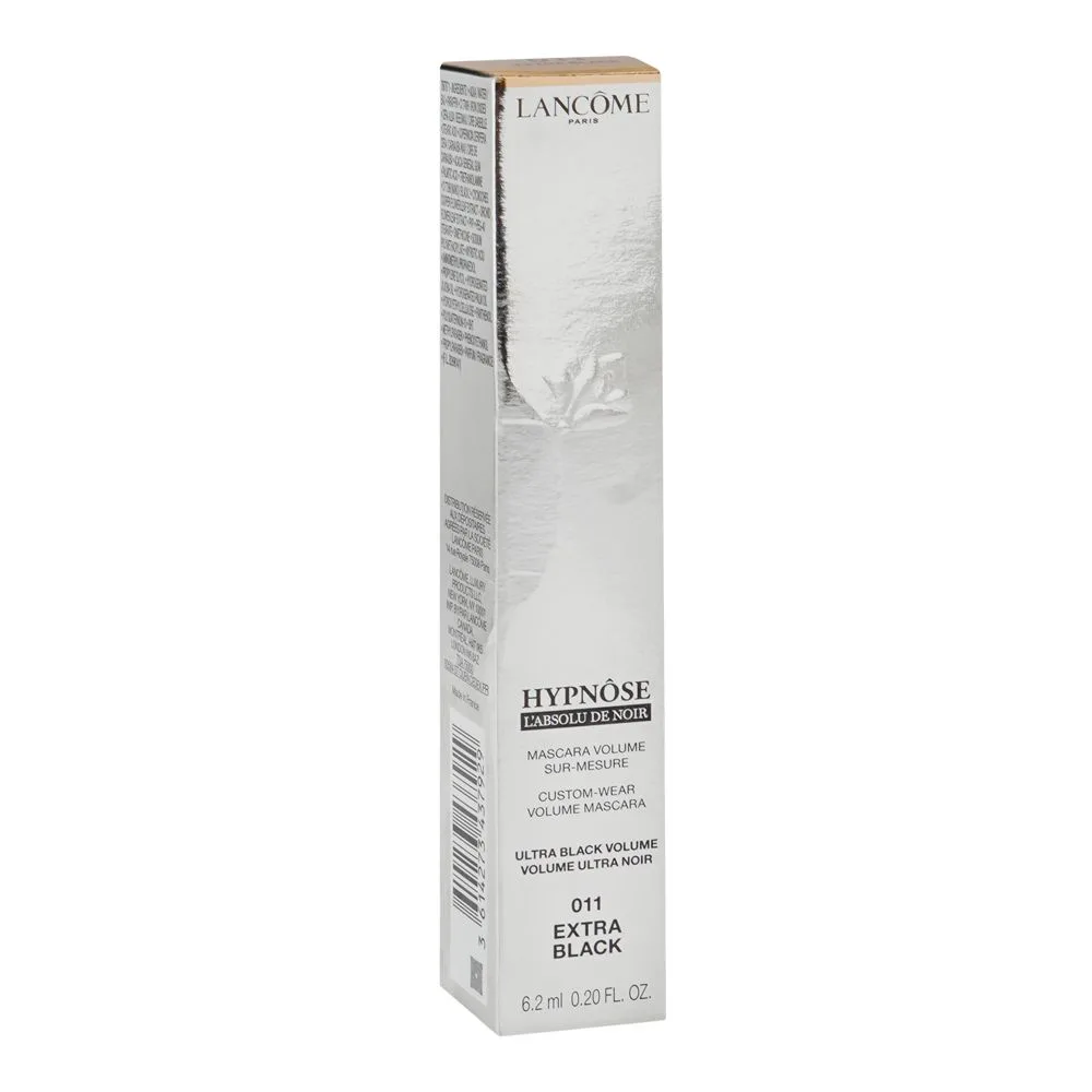 Side view of lancome paris hypnose l'absolu de noir ultra black volume mascara, 011 extra black, 6.2ml