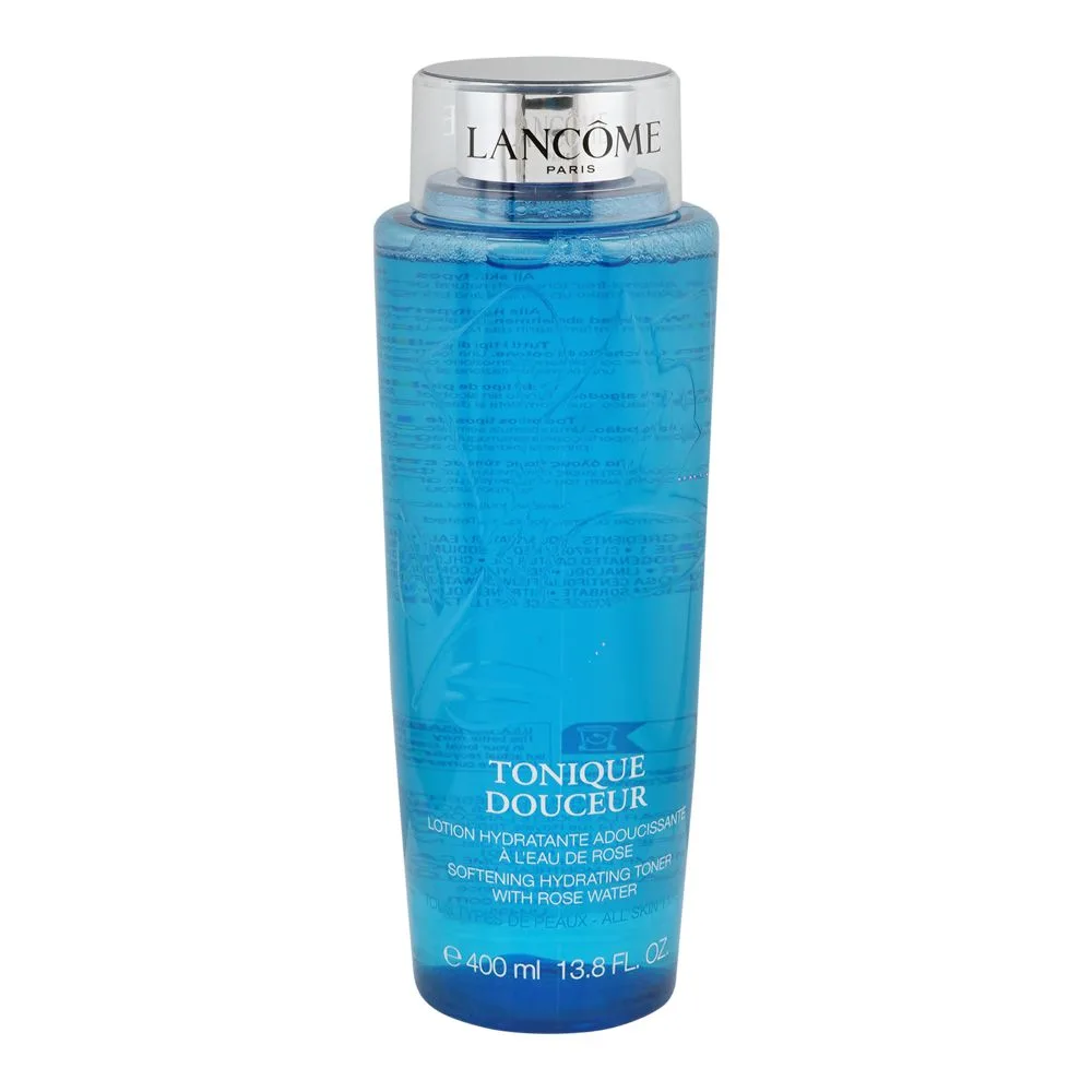 Lancome Paris Tonique Softening Hydrating Toner With Rose Water, 400ml