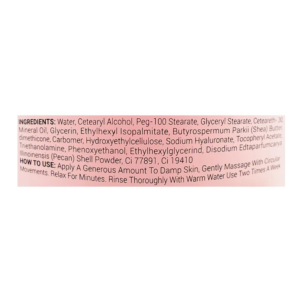 Comfortable casual laurenza collagen facial scrub, mineral oil, glycerin, shea butter, for dead skin cells, 100ml