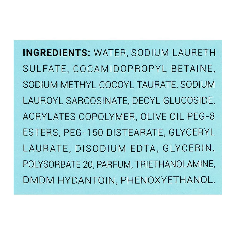 Comfortable casual laurenza hyaluronic foam face wash, olive oil, glycerin, for radiant skin, 100ml